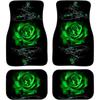 Alfombrillas de Suelo para Coche de Terciopelo de Cristal, Alfombrillas de Coche Estilo Americano, Alfombrillas de Coche de una Sola Pieza para Envío Directo, Antideslizantes, Impermeables, Fáciles de Limpiar y Personalizables