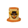 Sombreros Nuevos de Acción de Gracias Transfronterizos, Sombreros del Festival de la Cosecha de Pavo y Calabaza, Suministros para Fiestas de Baile, Disfraces Festivos para Actuaciones