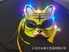 Suministro Transfronterizo Mascarilla Facial de Gato Mascarilla de Zorro Luminosa Estilo Japonés Hefeng Pintada a Mano Máscara de Baile de Halloween Femenina COS