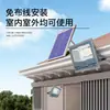 Holofotes Solares, Luzes de Jardim Externas, Luzes de Rua LED de Alta Potência e Alto Brilho à Prova d'Água para Estradas de Fábrica, Iluminação Externa