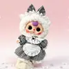[Solo para Ropa de Bebé] Bebé de Tres Años Muñeco de Peluche Grande de Vinilo 400% Ropa de Bebé Vestido de Primavera Traje Dulce y Lindo