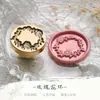 2026 Nueva Serie de Plantas Sello de Cera para Sello - Crisantemo Silvestre y Flor de Rosa Cabezal Artístico de Bronce - Venta al por Mayor desde el Fabricante