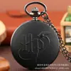 Novedades en Stock, Entrega Rápida. Reloj de Bolsillo Clásico Retro Harry Potter con Números Romanos, Reloj de Bolsillo de Cuarzo con Cadena