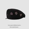 Gorra de bebé de primavera y otoño, nueva boina para niños y niñas, gorra delantera para niños, sombrero para niños de estilo coreano