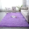 Alfombra Popular de Estilo Escandinavo para Sala de Estar, Alfombrilla para Mesa de Café en Casa, Alfombra de Piso de Pelo Largo para Dormitorio, Manta de Cama Linda Completa