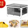 Caja de Almacenamiento Plegable de Cinco Puertas Ropa Edredón Caja de Almacenamiento de Juguetes Caja de Almacenamiento Transparente con Apertura Lateral para Dormitorio