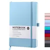 Cuaderno con Goma A5 Bloc de Notas para Reuniones de Negocios Estudiante Atento Oficina Cuaderno con Banda Elástica A6 Se Puede Imprimir Logo