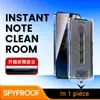 Película Temperada 360 Anti-Espionagem para iPhone 16 Pro Max 15 HD 14 Cabine Livre de Poeira 11 Apple 13 Filme XSR Artefato