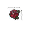 Serie de flores de tendencia clásica ropa tela pegatinas aplique bordado puede ser punto marca registrada patrón de bordado fábrica venta al por mayor