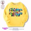 Sudadera de Jardín de Infancia Ropa de Jardín Algodón Estilo Otoño e Invierno Unisex para Niños Manga Larga Forro Polar Estampado Superior Estilo Moderno