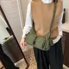 Bolsa Transversal Macia e Relaxada Estilo Novo Primavera 2026, Bolsa de Ombro Estilosa, Bolsa Tote de Grande Capacidade para Mulheres