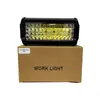 Luz de Trabajo Led Doble de 144W con 24 LEDs para Coche, Foco, Luz Auxiliar, Luz de Mantenimiento para Vehículos Todoterreno, Suministro Directo de 9-36V, Transfronterizo