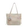 Bolso de mano tipo tote a cuadros de gran capacidad para el día a día, moda nueva primavera-verano 2026, simple y único, bolso de hombro para mujer
