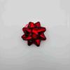 Fábrica 5 polegadas 4 polegadas Flor Estrela Metálica Autoadesiva Flor Estrela Metálica Decoração de Presente Decoração de Natal Guirlanda