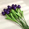 Mini Tulipa Artificial de PU Estilo Ins Flor Artificial Única para Decoração de Casa, Casamento, Decoração de Hotel e Adereços de Fotografia