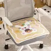 Cojín de Seda de Hielo, Cojín Lindo de Trasero de Panda, Cojín para Silla de Oficina que No da Calor en Verano, Cojín Fresco y Transpirable para Dormitorios de Estudiantes