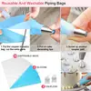 Juego Personalizado de 82 Piezas de Boquillas para Decorar Pasteles con Crema Amazon, Suministros para Hornear Pasteles y Galletas, Uñas para Decorar