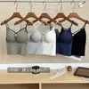 Nueva Camisola Sexy Ajustada con Tirantes Cruzados y Sujetador Incorporado Engrosado, Top Tubo para Usar como Exterior, Lencería Hermosa de Espalda para Mujeres