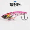 Señuelo para Lanzamiento a Larga Distancia, Pequeño Viper Vib, Placa de Hierro de Aleación de Zinc, Señuelo Artificial Brillante, Pesca en Agua Dulce para Pez Mandarín, Lubina, y Gancho para Pez Mandarín