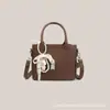Bolso tipo bandolera de moda estilo coreano para mujer 2025 Primavera Nuevo Bolso de hombro simple Bolso cruzado pequeño elegante
