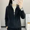 Chamarra de Felpa para Mujer 2025 Nueva Cálida Otoño e Invierno Casual con Forro de Felpa Engrosada Polar Doble Cara Cuello Alto Sudadera para Mujer
