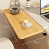 Placa de extensión de escritorio, escritorio de computadora de oficina, soporte de madera, tablero de expansión lateral, escritorio de estudio, soporte de apoyo para brazo, alfombrilla de ratón para escritorio