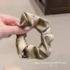 Scrunchie de Color Sólido Nuevo Primavera 2026 Dulce y Fresca Goma para el Cabello para Moño o Cola de Caballo Sencilla Banda para el Cabello para Mujer