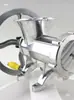 Moedor de Carne Manual Doméstico Tipo 12 com Volante e Manivela Multifuncional Moedor de Carne Moagem de Farinha Picador de Legumes Recheio para Carne Enchimento de Linguiça