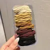 Gomas para el Cabello Dopamine para Niñas, Bandas Elásticas para el Cabello que No Dañan, Cuerdas Elásticas de Alta Elasticidad, Accesorios para el Cabello para Niñas