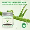 Comercio Exterior Transfronterizo Gel de Aloe Vera Gel de Cuidado para Hidratar y Humectar, Mejorando la Sequedad, Completamente en Inglés