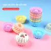 Ferramentas de cozimento 6 peças conjunto/12 peças conjunto de silicone bolo pequeno copo vapor usar Mafen Cup local de fábrica