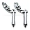 Pedales de aleación de aluminio para motocicleta de venta caliente transfronteriza, Pedales, Pedales modificados retro, Parachoques 32mm