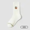 Calcetines de Terciopelo de Visón para Mujer en Invierno, Terciopelo Engrosado, Calcetines Cálidos para el Suelo del Hogar, Bordados de Dibujos Animados, Calcetines de Felpa Amigables con la Piel y Cómodos