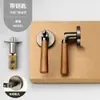 Juego de Cerradura Sencilla para Puerta de Dormitorio para Uso en Interiores, Adecuado para Baño, Dormitorio, Habitación de Adultos Mayores, Habitación de Niños y Baño, con una Cerradura de Manija Silenciosa de Lengüeta Única
