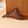 Peine Masajeador Triangular de Sándalo Cabezal Peine Masajeador de Meridianos Sándalo Dorado Peine para Cuero Cabelludo Artefacto de Terapia Capilar Masajeador de Meridianos