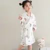 Bata de Baño para Niños, Pijama de Niña, Terciopelo Coral para Otoño e Invierno, Absorbente de Agua, Secado Rápido, Ponible, Toalla de Baño para Nadar de Bebé Niña