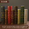 Wg6Q Livro Falso Europeu Pequenos Enfeites Modelo Retrô Decorações Livro em Inglês Adereços para Fotos