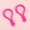 Accesorios de bricolaje, llavero acrílico, material hecho a mano, llavero, cadena colgante, colgante de muñeca, hebilla de langosta
