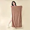 Toalla de Baño de Fibra Ultrafina Juvenil para Mujer Bordado Lindo Secado Rápido Absorbente Toalla de Baño para Salón de Belleza Peluquería