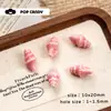 Concha Forma de Caracola Estilo Oceánico Colección Pendientes Pendientes Llavero Bolso Colgante Cerámica Acrílico Cuentas DIY