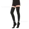 Calcetines de Compresión, Tubo Largo, Nivel Uno y Dos, Calcetines Elásticos de Grado Estático, Calcetines de Compresión para Venas Varicosas, Calcetines Médicos para Venas, Calcetines Cruzados para Pantorrilla para Venas Varicosas