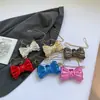 Bolso Acrílico Transfronterizo Nuevo 2025 con Diseño de Flor de Perla Brillante, Mini Bolso de Moño, Bolso para Labial, Bolso Cruzado