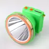 Sudeste Asiático Explosiones Transfronterizas Luz Fuerte Gran Capacidad LED Exterior Linterna Frontal Remota Recargable Linterna Frontal Batería de Litio