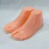 Modelo de Pie Femenino, Modelo de Pierna, Modelo de Calcetín, Accesorios de Exhibición, Molde de Modelo, Soporte para Zapatos, Ensanchador de Zapatos, Soporte Falso para Pie, Molde para Zapatos