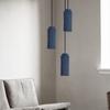 Lámparas de Estilo Escandinavo Modernas Simples Creativas Restaurante Bar Dormitorio Sala de Estar Tubo Flor de Ciruelo Una Sola Cabeza Lámpara de Araña Pequeña Normcore