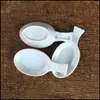 Fabricantes de Ink Hall al por mayor pincel blanco para estudiantes caligrafía soporte cuchara de plástico pluma con forma de ciruelo plato para tinta china
