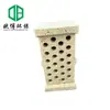 Ladrillo refractario de corindón mullita directo de fábrica Ladrillo deflector cerámico de panal Especial para horno de calentamiento regenerativo