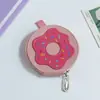 Huayang Creativo Piel Sintética PU Comida Simulada Llavero Colgante Billetera Almacenamiento Llavero de Coche Decoración de Bolsa