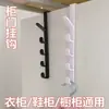 Cabide para roupas Gancho para roupas Porta sem perfuração Gancho traseiro Poderoso Cabide para roupas Capuz Banheiro Guarda-roupa Dormitório Móvel Gancho para roupas