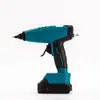 Pistola de pegamento termofusible recargable al por mayor, disponible en stock, pistola de pegamento manual, pistola de pegamento portátil, inalámbrica, eléctrica para el hogar.